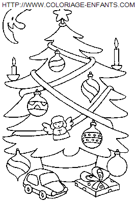 Christmas Christmas Trees coloring