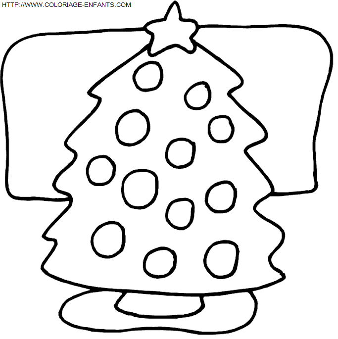 Christmas Christmas Trees coloring