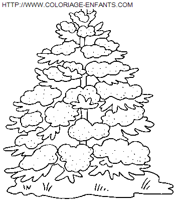 Christmas Christmas Trees coloring