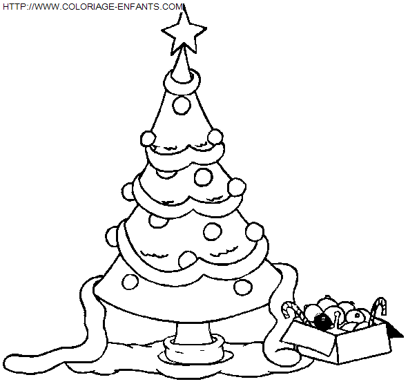 Christmas Christmas Trees coloring