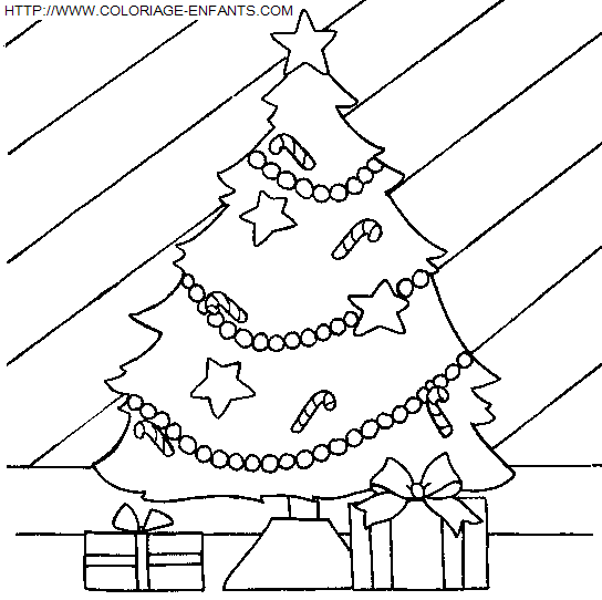 Christmas Christmas Trees coloring