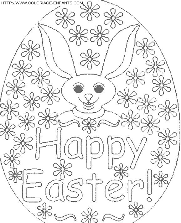 Easter Eggs coloring