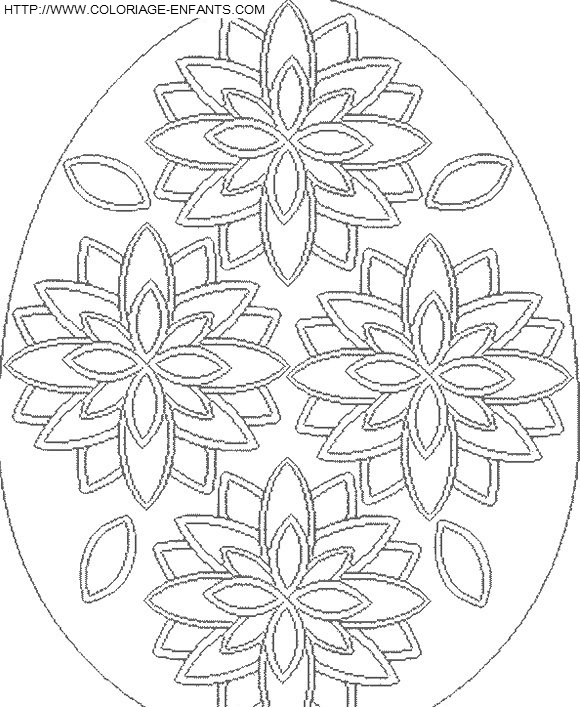 Easter Eggs coloring