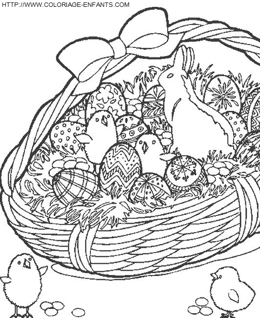 Easter Eggs coloring