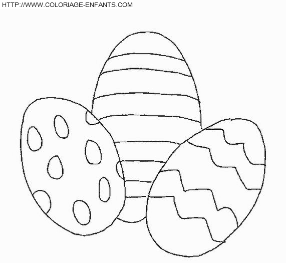 Easter Eggs coloring