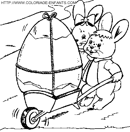 Easter Eggs coloring