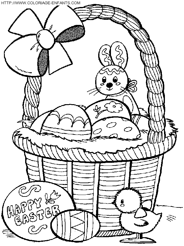 Easter Eggs coloring