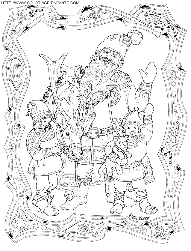 Saint Nicholas coloring