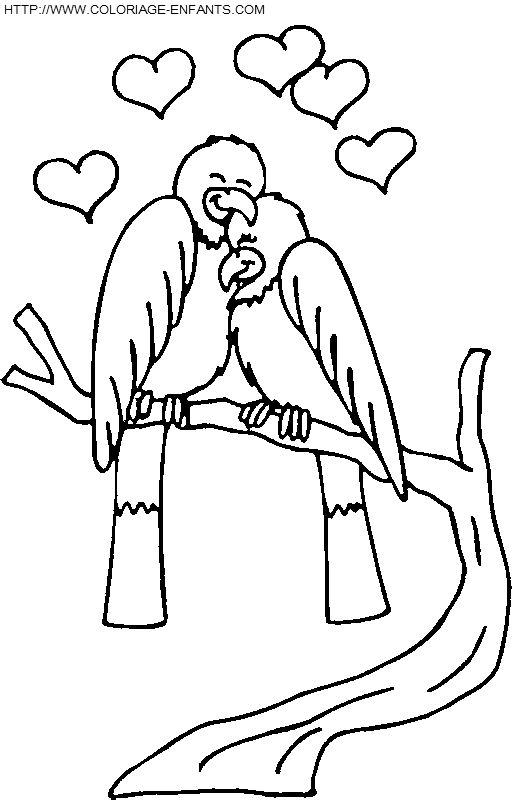 Saint Valentine In Love coloring