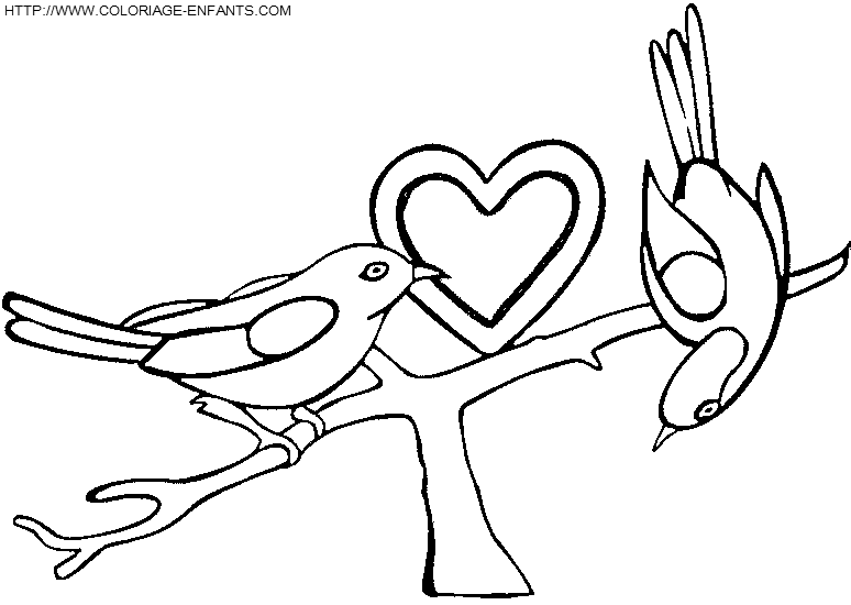 Saint Valentine In Love coloring