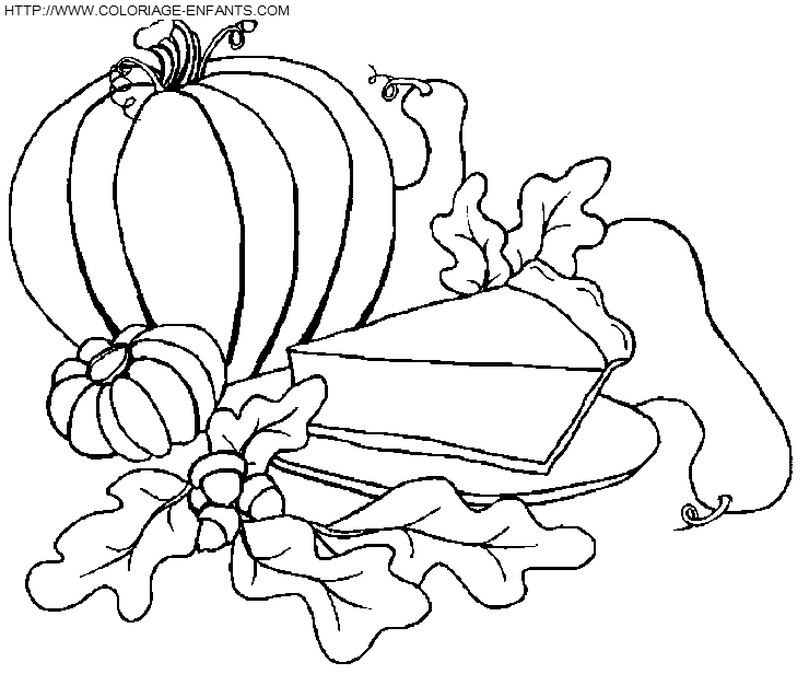 Thanksgiving coloring