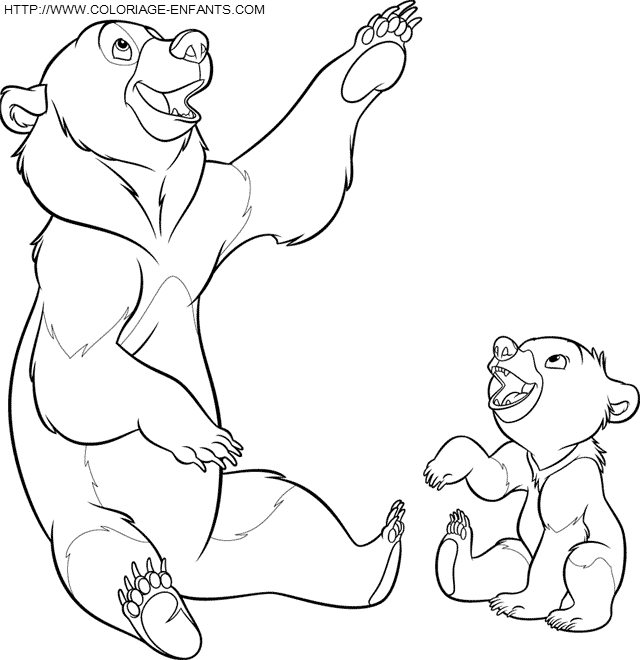 Brother Bear coloring