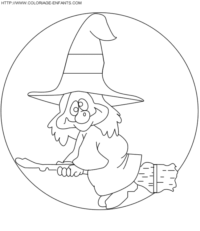 Halloween coloring