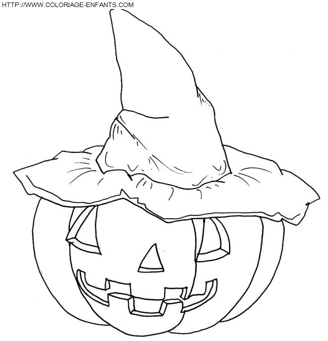 Halloween coloring