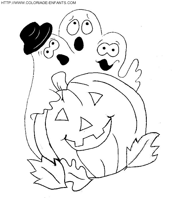 Halloween coloring