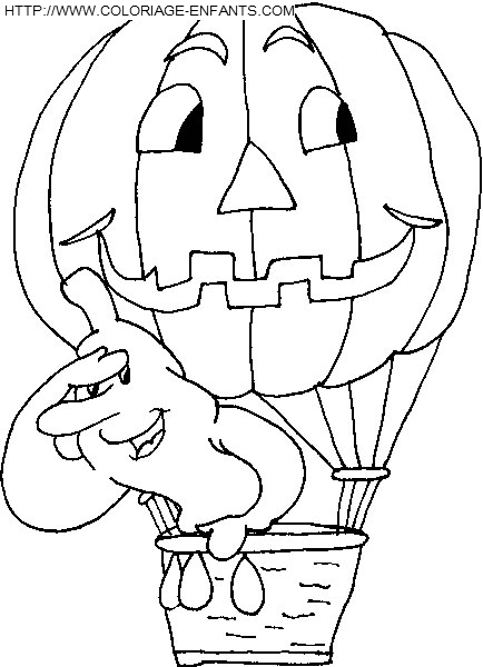 Halloween coloring