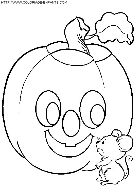 Halloween coloring