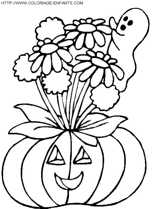 Halloween Pumpkins coloring