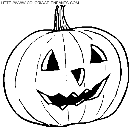 Halloween Pumpkins coloring