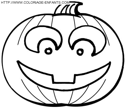 Halloween Pumpkins coloring