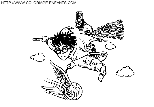 Harry Potter coloring