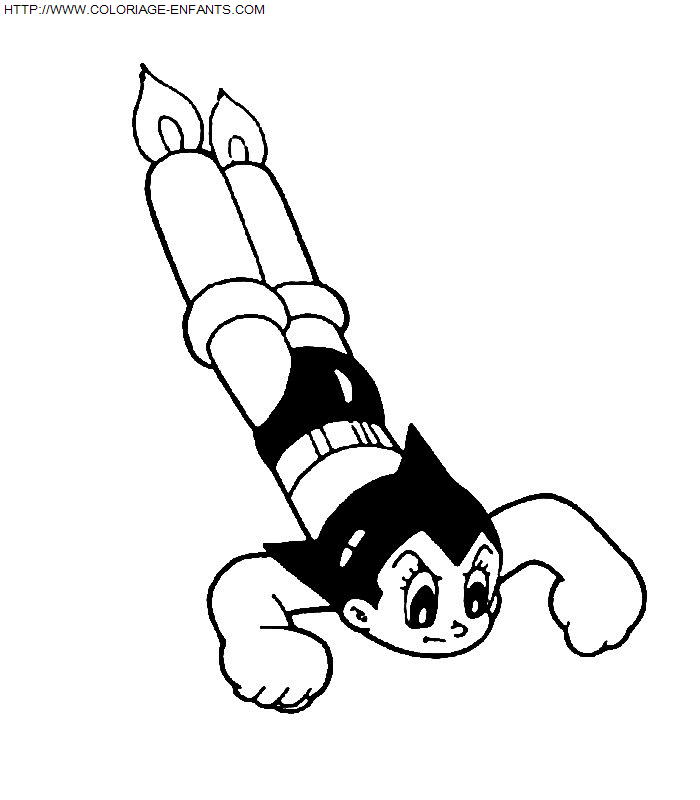 Astro Boy coloring