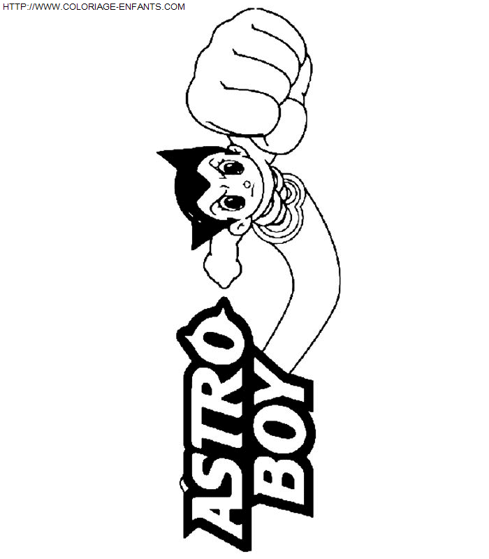 Astro Boy coloring