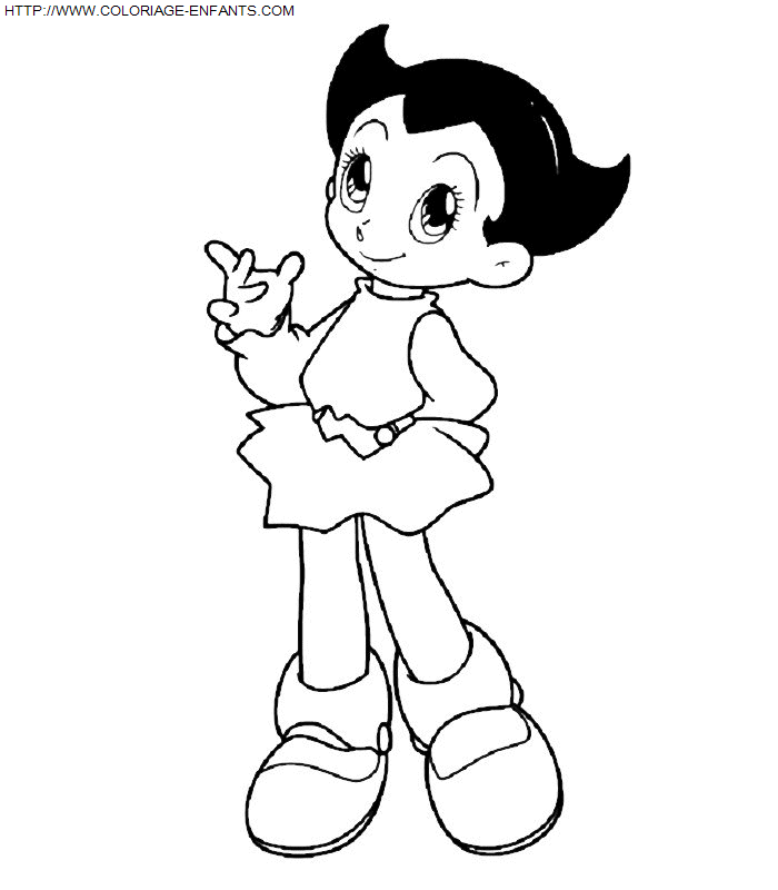 Astro Boy coloring