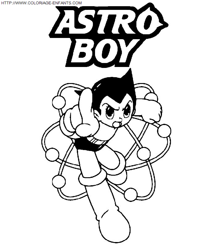 Astro Boy coloring