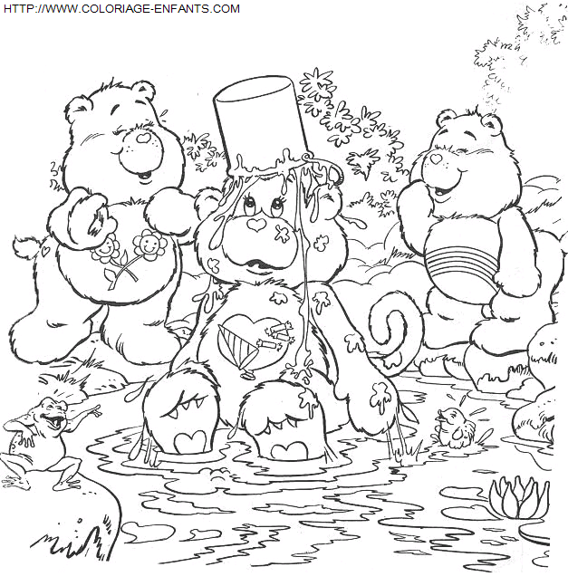 Care Bears coloring