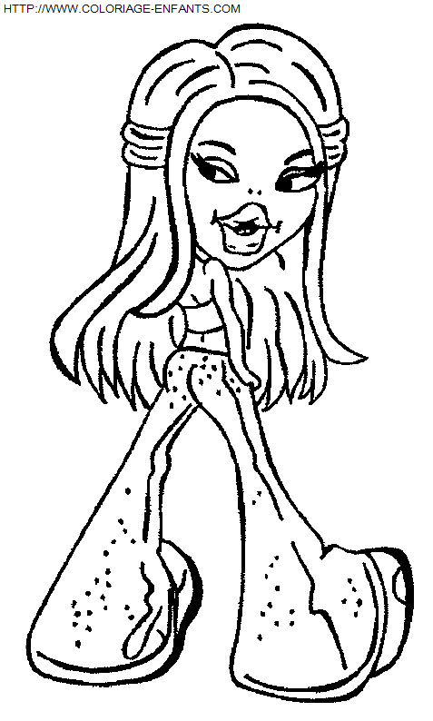 Bratz Kidz coloring