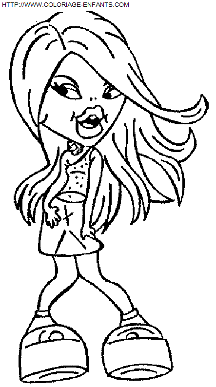 Bratz Kidz coloring