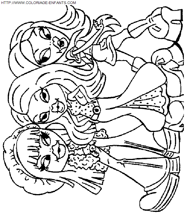 Bratz Kidz coloring