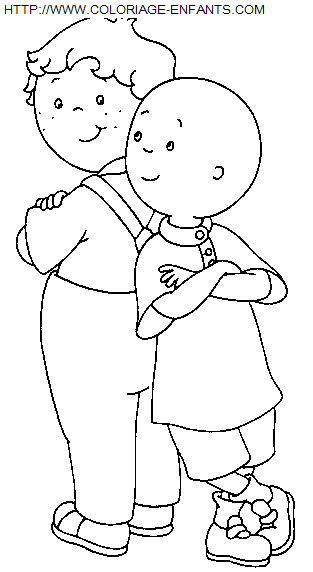 Caillou coloring