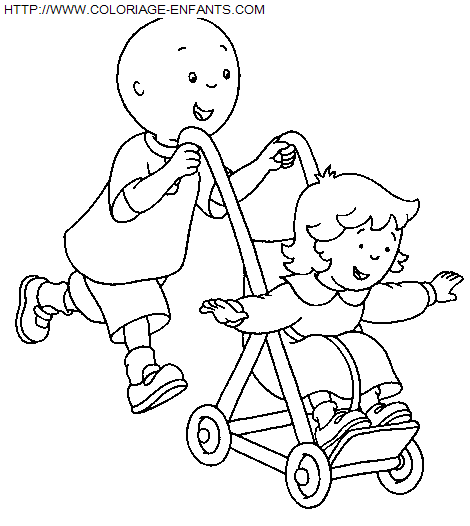 Caillou coloring