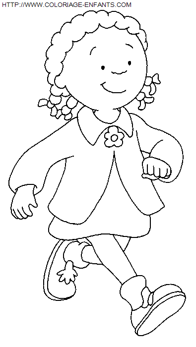 Caillou coloring