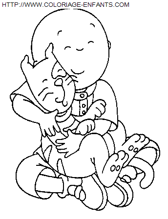 Caillou coloring