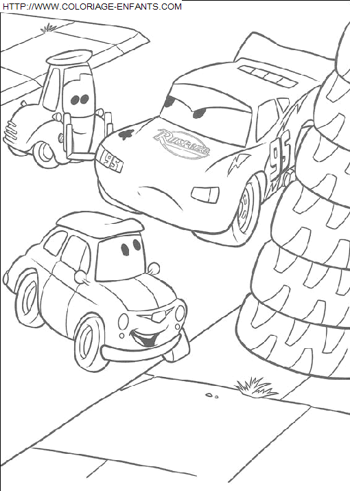 Cars coloring