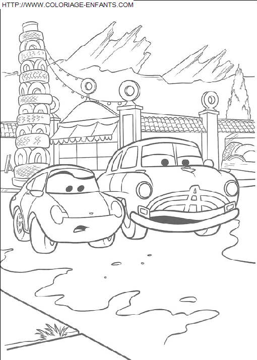 Cars coloring