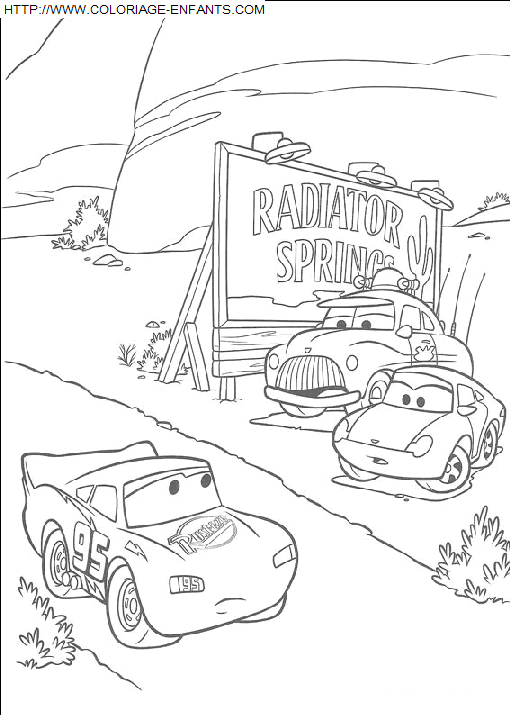 Cars coloring