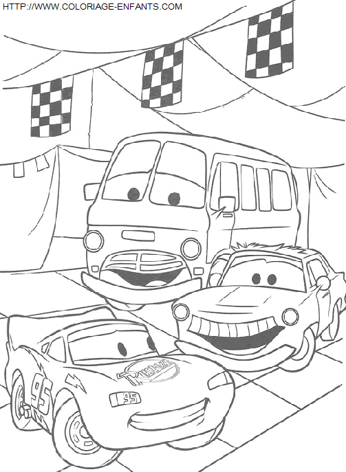 Cars coloring