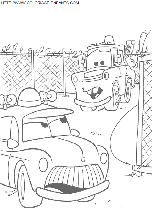 Cars coloring