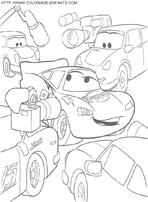 Cars coloring