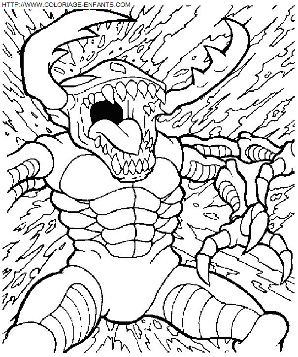 Digimon coloring