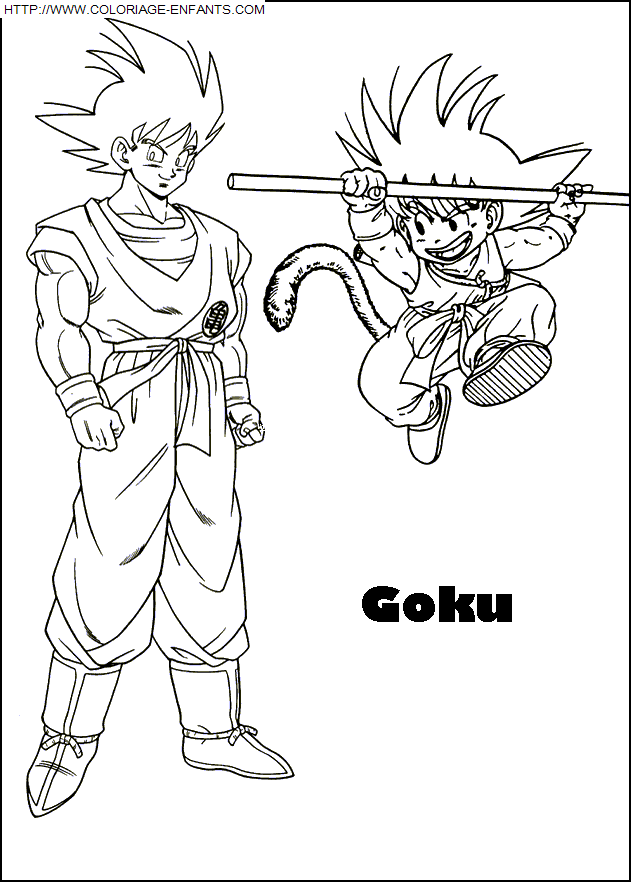 Dragon Ball coloring