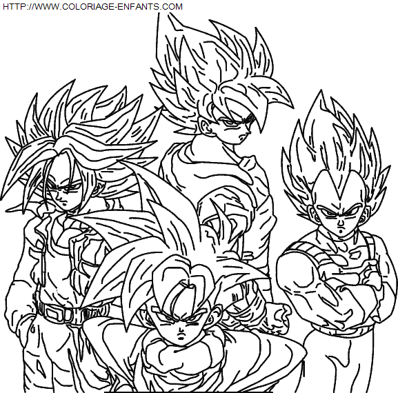 Dragon Ball coloring