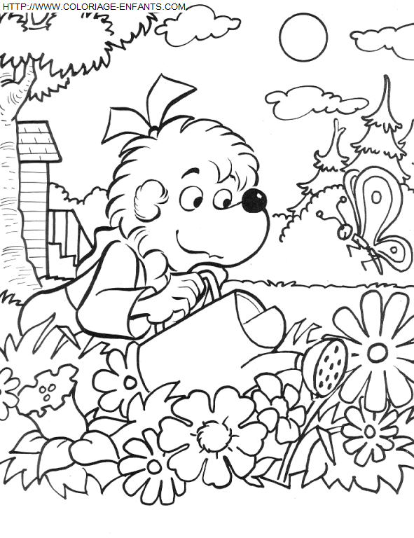 The Berenstain Bears coloring