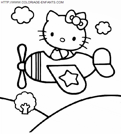 Hello Kitty coloring