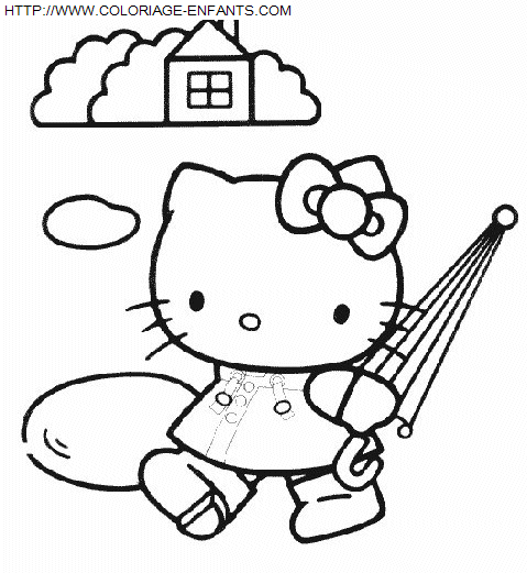 Hello Kitty coloring