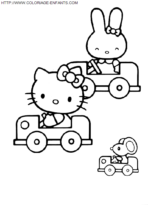 Hello Kitty coloring